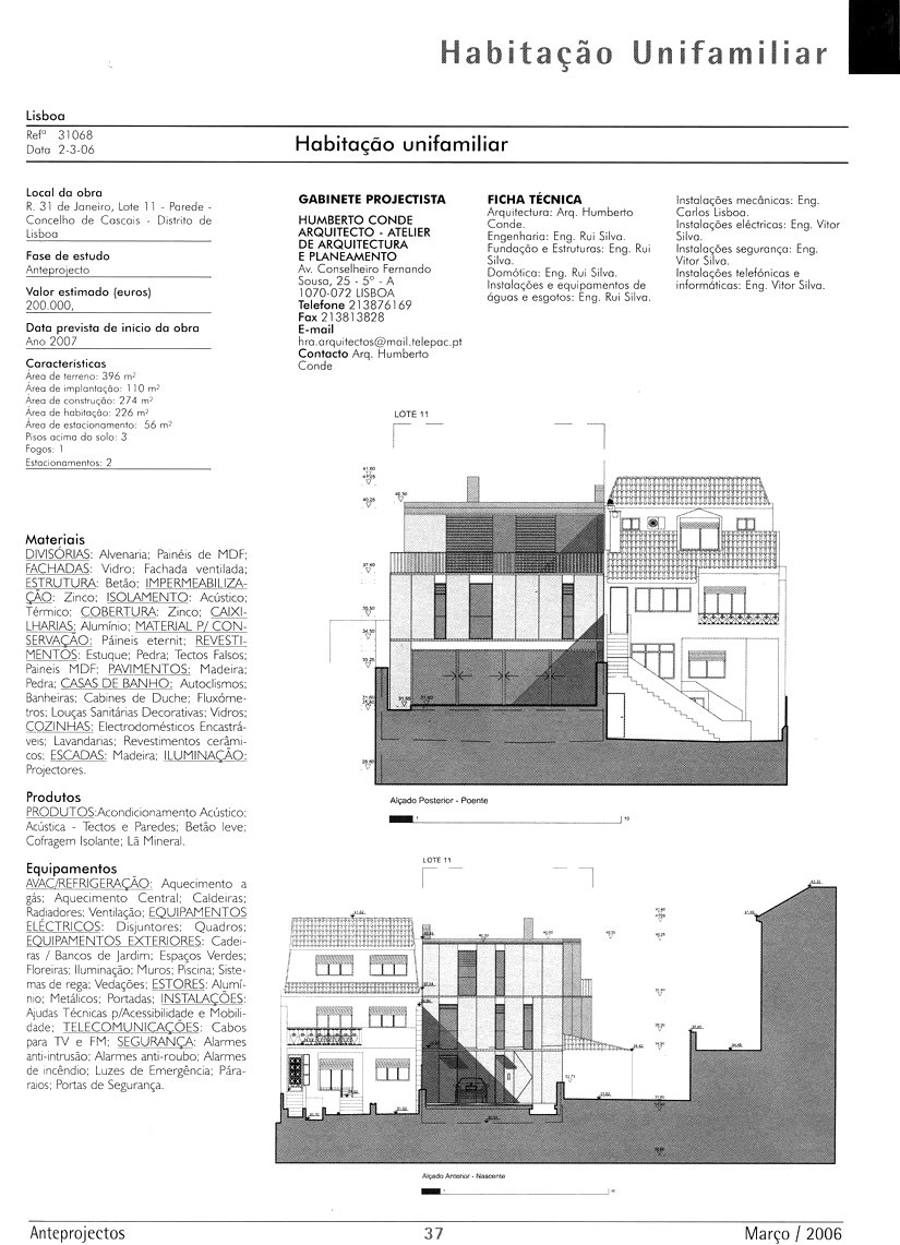 Arquitectura, Arquitecto Lisboa, Projecto arquitectura Lisboa, Arquitecto Lisboa, Arquitecto, Gabinete de Arquitetura Lisboa